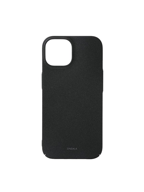 ONSALA Phone Case Ultra Slim Sand Burst Black - iPhone 15