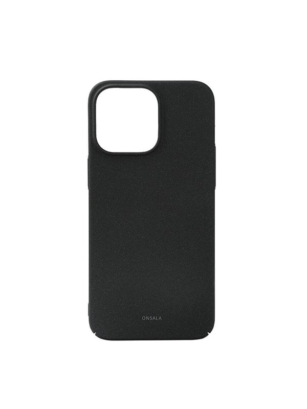 ONSALA Phone Case Ultra Slim Sand Burst Black - iPhone 15 Pro Max