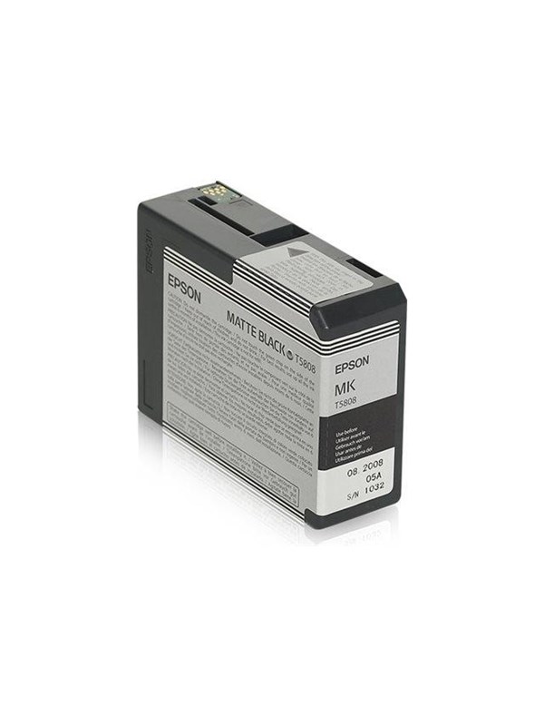 Epson T5808 - matte black - original - ink cartridge