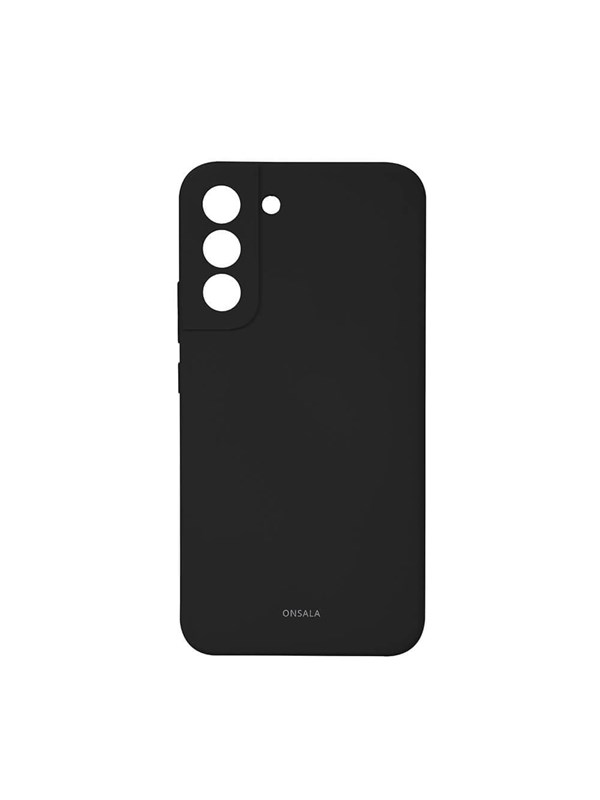 Onsala Phone Case Silicone Black Samsung S22