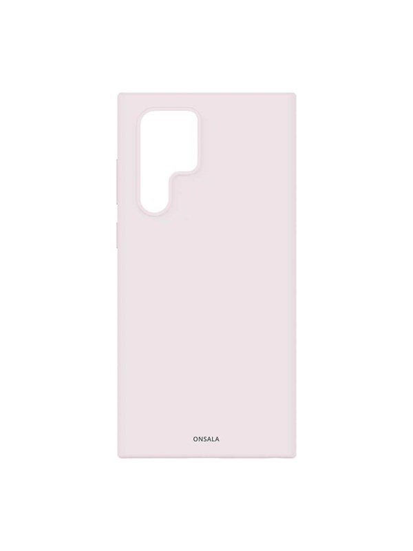 Onsala Phone Case Silicone Sand Pink Samsung S22 Ultra