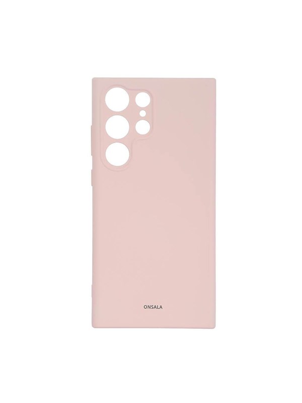 Onsala Phone Case Silicone Chalk Pink Samsung S23 Ultra 5g