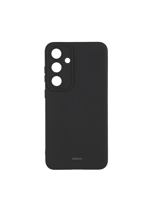 Onsala Phone Case With Silicone Feel Black Samsung S24 5g