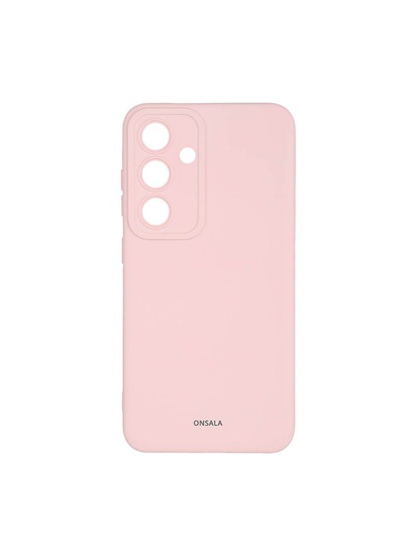 Onsala Phone Case Silicone Chalk Pink Samsung S24 5g