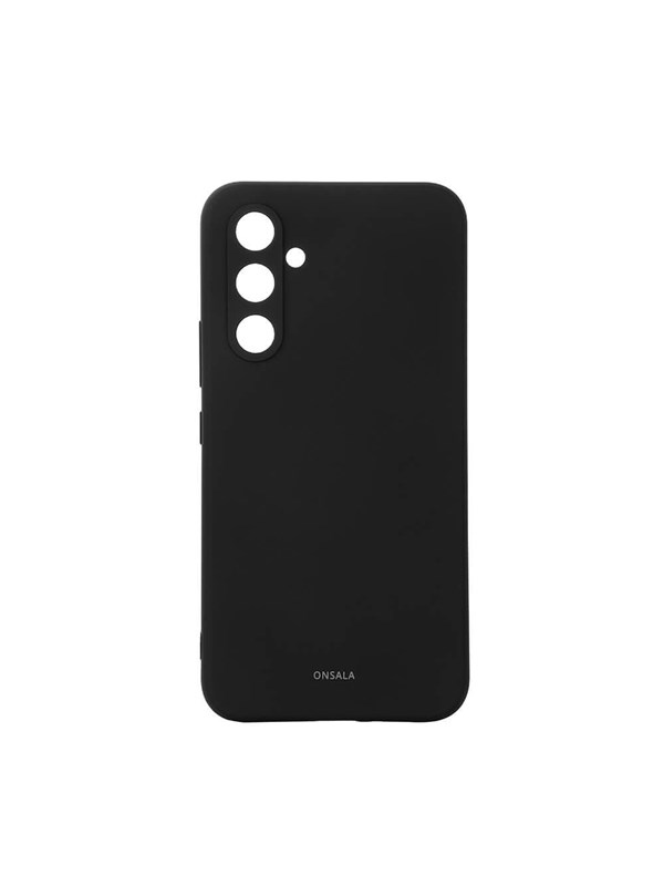 Onsala Phone Case With Silicone Feel Black Samsung A55 5g