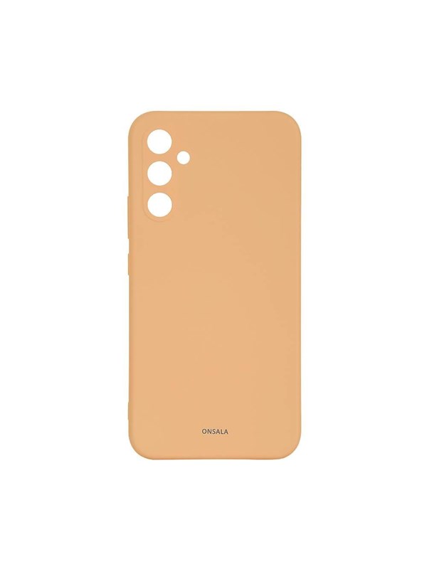 Onsala Phone Case With Silicone Feel Apricot Samsung A35 5g