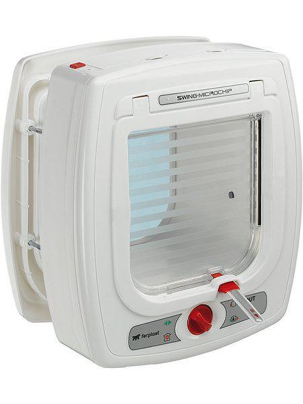 Ferplast - Cat flap Swing Microchip 22.5 x 16.2 x 25.2 cm - (705.2080)