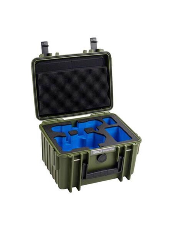 B&amp;w International Outdoor Case 2000 B&amp;w For Dji Mini 4 Pro Green