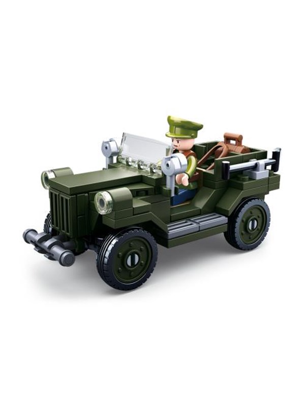 Sluban Wwii Gaz 67 Allied Car