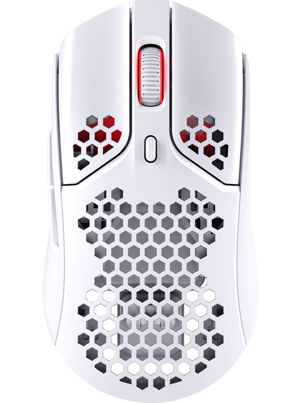 Hyperx Pulsefire Haste Wireless Gamingmus Optic 6 Knappar Vit