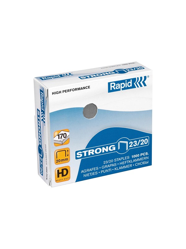 Rapid Strong - staples - 23/20 - pack of 1000