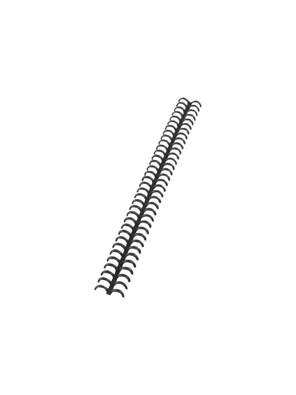 GBC ClickBind spiral A4 34R 8mm Frostad Clear Svart