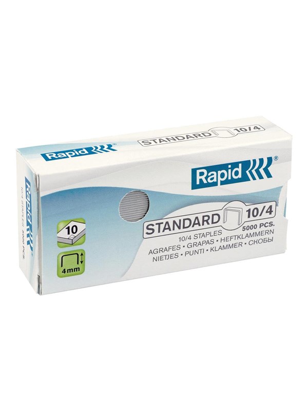 Rapid Standard - staples - 10/4 - 4 mm - pack of 5000