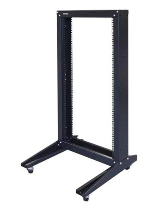 TOTEN 19" Open Floor Stand  Wheels 22U 600x600 max