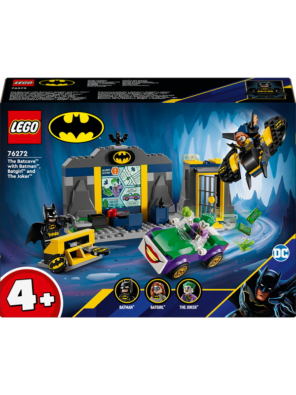 Lego Batgrottan Med Batman™ Batgirl™ Och Jokern