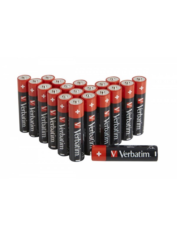 Verbatim battery - 20 x AAA / LR03 - Alkaline