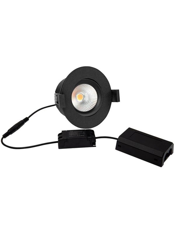 HiluX D8 Tilt360 - Full Spectrum LED Recessed spot - Ra97 - 3000K - Black