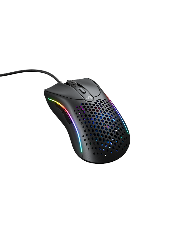 Glorious Model D 2 Wired - Matte Black - Gamingmus - Optic - 5 knappar - Svart - Köp för SEK 499 - Spara 37%