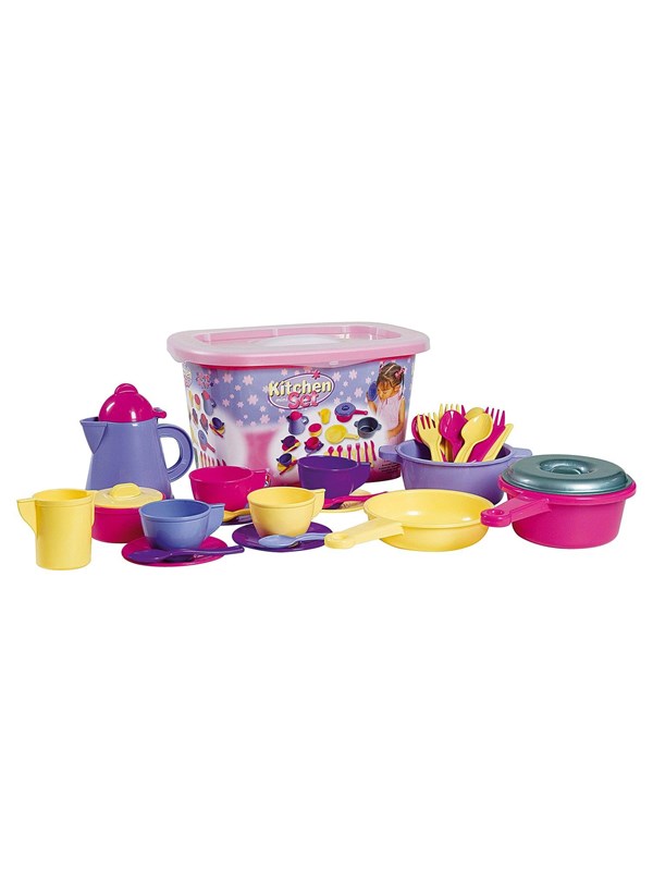 Androni Crockery in storage box