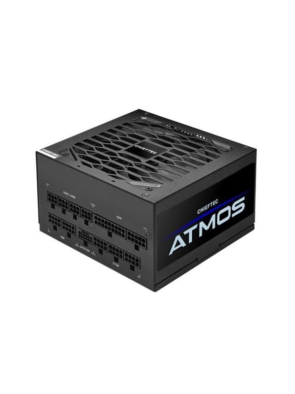 Chieftec ATMOS Series CPX-850FC - power supply - 850 Watt Strömförsörjning - 850 Watt - 120 mm - ATX 3.0 - 80 Plus Gold certificate