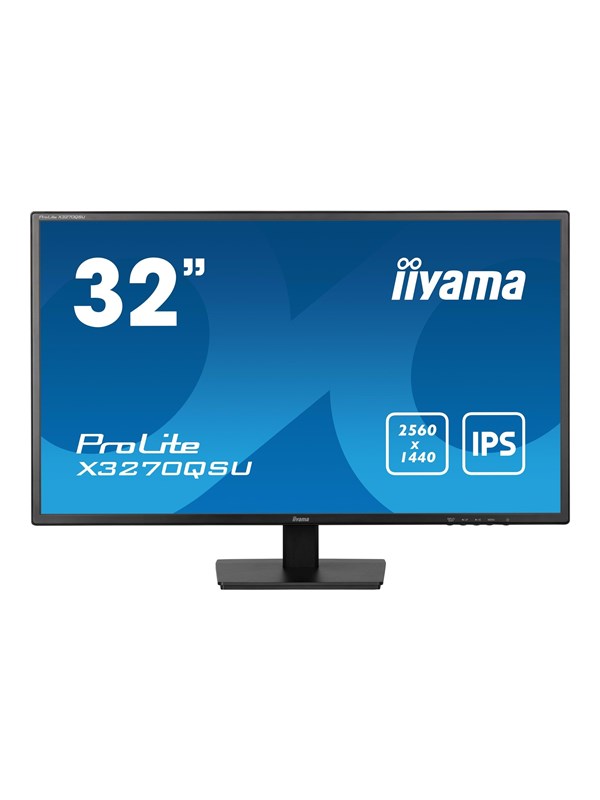 32" iiyama X3270QSU-B1 - 2560x1440 (QHD) - 100Hz - IPS