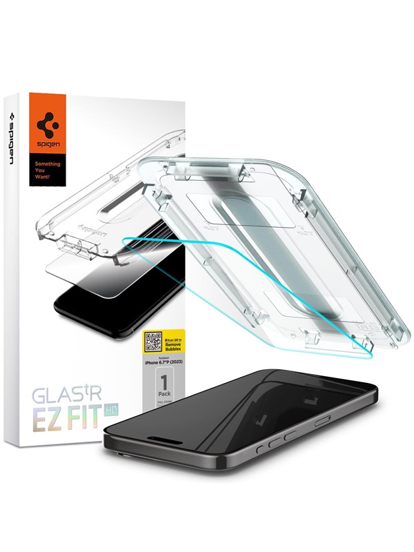 Produktfoto för Spigen AGL06878, Apple, iPhone 15 Pro Max, Reptålig, Stöttålig, Transparent, 1 styck