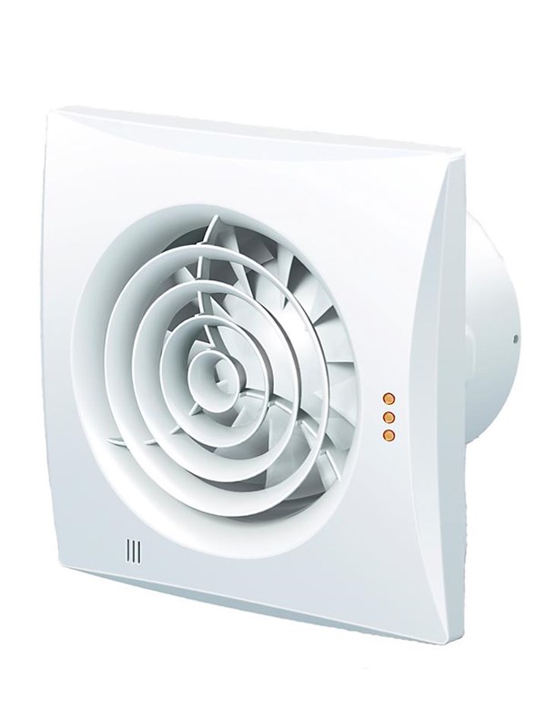 Duka fan Pro 32TH Humidity and time controlled Ø125 mm white