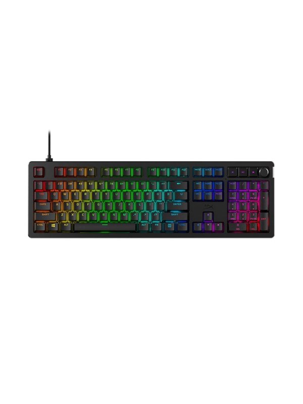 HyperX Alloy Rise 100% - Gaming Tangentbord - Engelska (US) - Svart