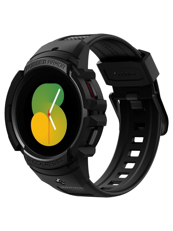 Spigen Rugged Armor Pro Black Samsung Galaxy Watch5/watch4 44mm