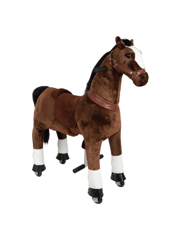 Small Foot - Brown Rocking Horse on Wheels