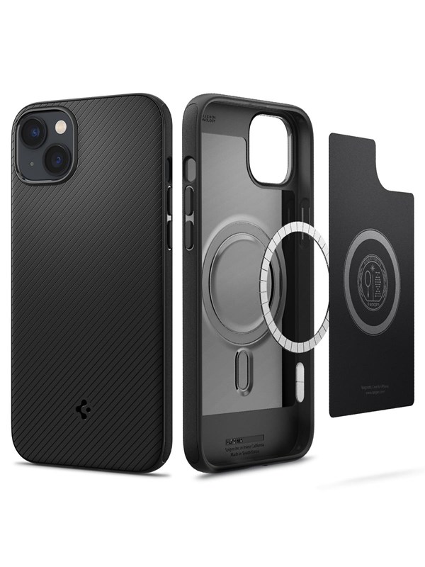 Produktfoto för Spigen Mag Armor MagSafe iPhone 14 Plus matte black