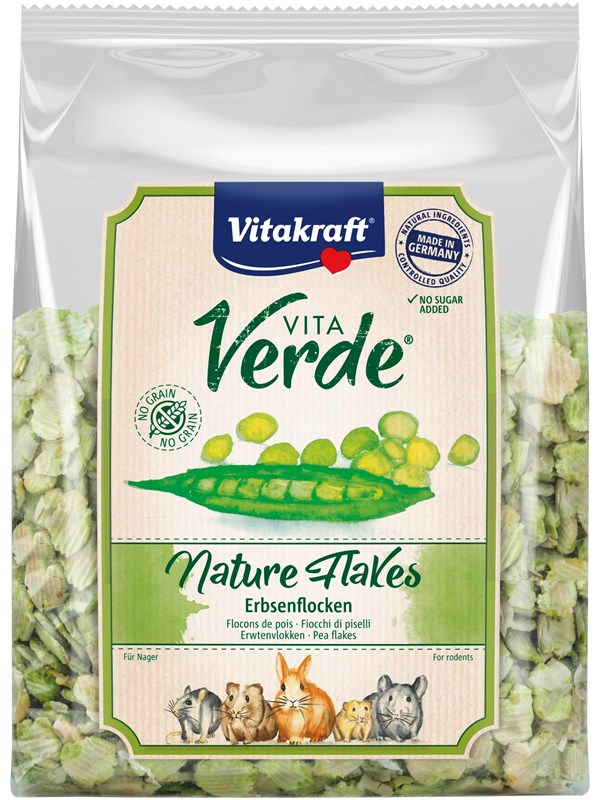 Vitakraft Vita Verde Nature Flakes Ärtflingor för Gnagare 500 g