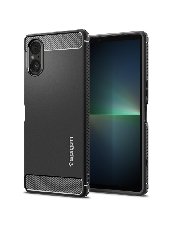 Spigen Rugged Armor Matte Black Sony Xperia 5v