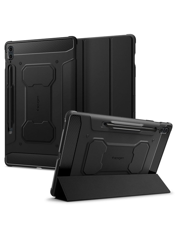 Spigen Rugged Armor Pro Black Samsung Galaxy Tab S9 Fe 2023