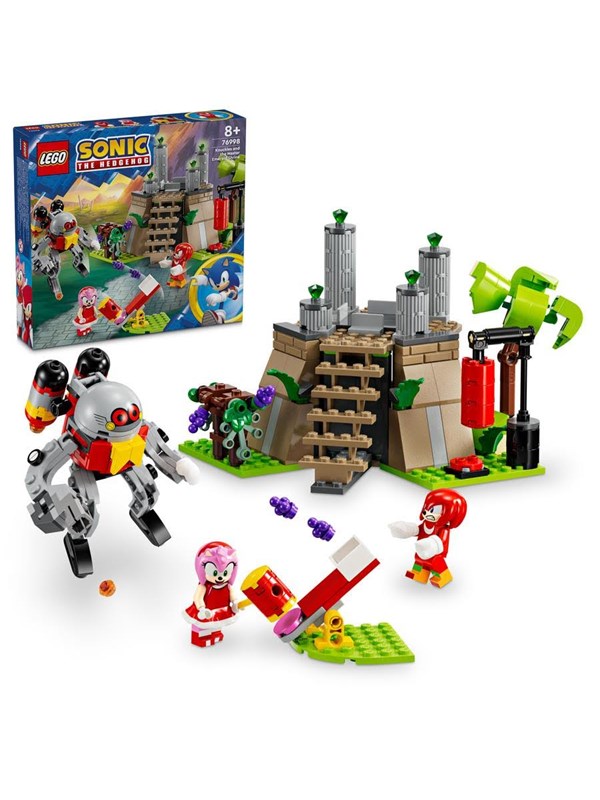 Produktfoto för LEGO Sonic Knuckles och Master Emerald-helgedomen 76998