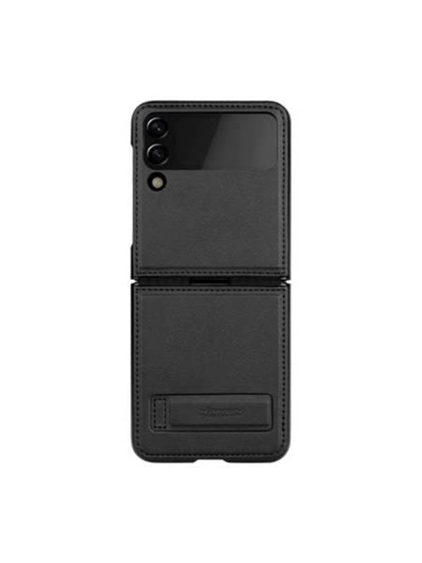 Nillkin Case Qin Leather Pro For Samsung Z Flip 4 5g Black
