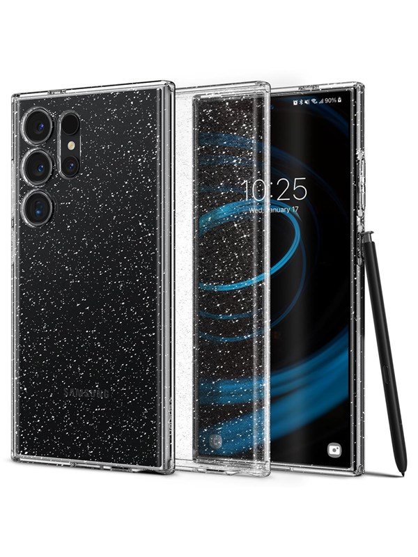 Spigen Liquid Crystal Glitter Crystal Quartz Samsung Galaxy S24 Ultra