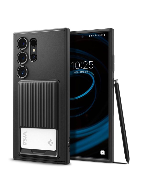 Spigen Liquid Slot Matte Black Samsung Galaxy S24 Ultra