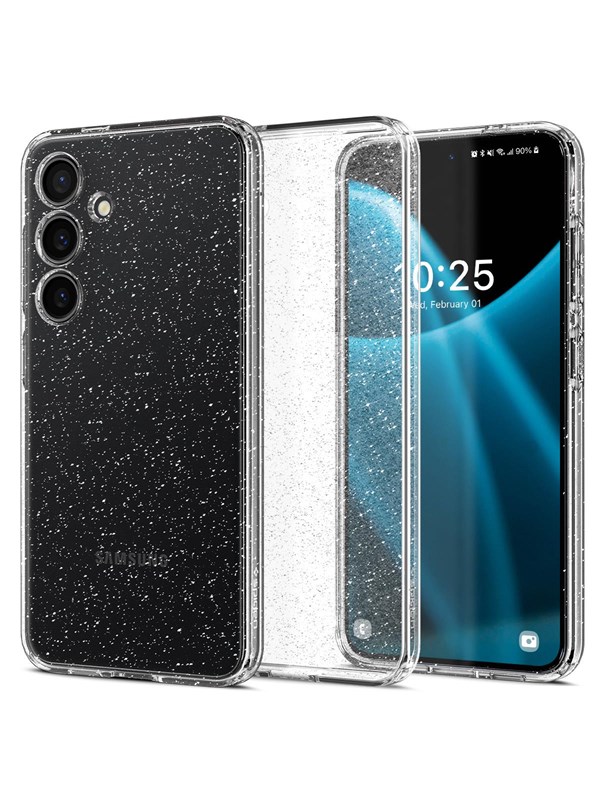 Spigen Liquid Crystal Glitter - crystal quartz - Samsung Galaxy S24