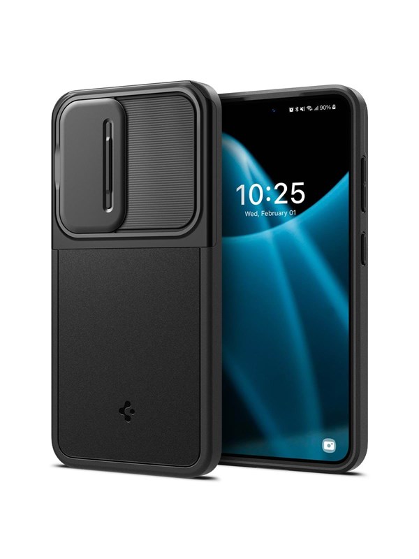 Produktfoto för Spigen Optik Armor Samsung Galaxy S24 black