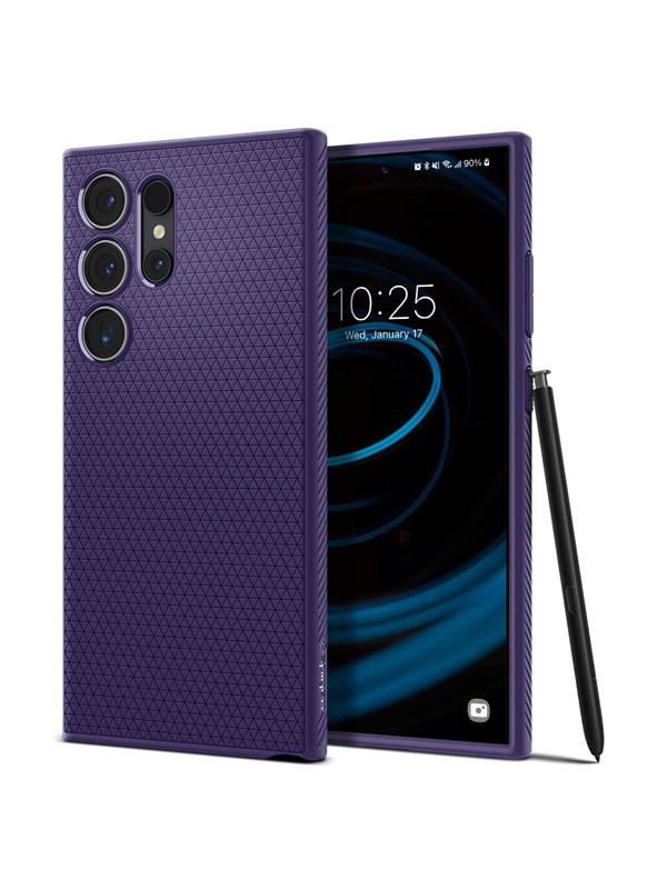 Spigen Liquid Air Deep Purple Samsung Galaxy S24 Ultra