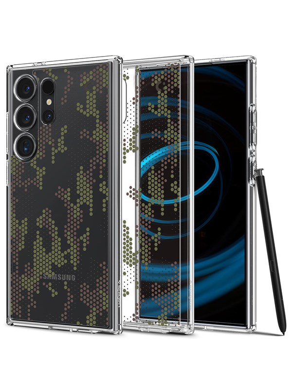 Spigen Ultra Hybrid Digital Camo Samsung Galaxy S24 Ultra