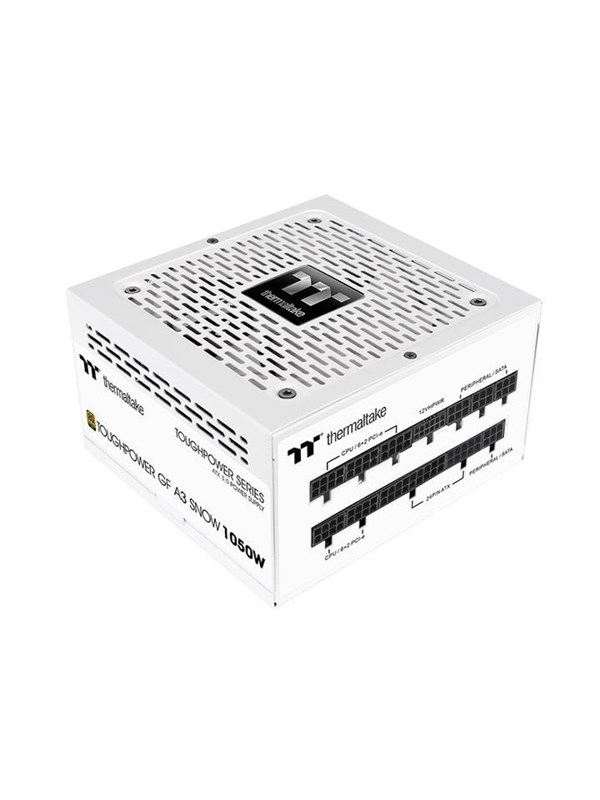 Thermaltake ToughPower GF A3 Snow - TT Premium Edition - power supply - 1050 Watt Strömförsörjning - 1050 Watt - 120 mm - ATX 3.0 - 80 Plus Gold certificate