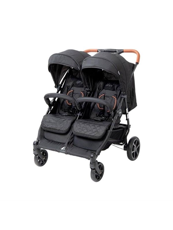 Babytrold OS2 twin stroller - Black
