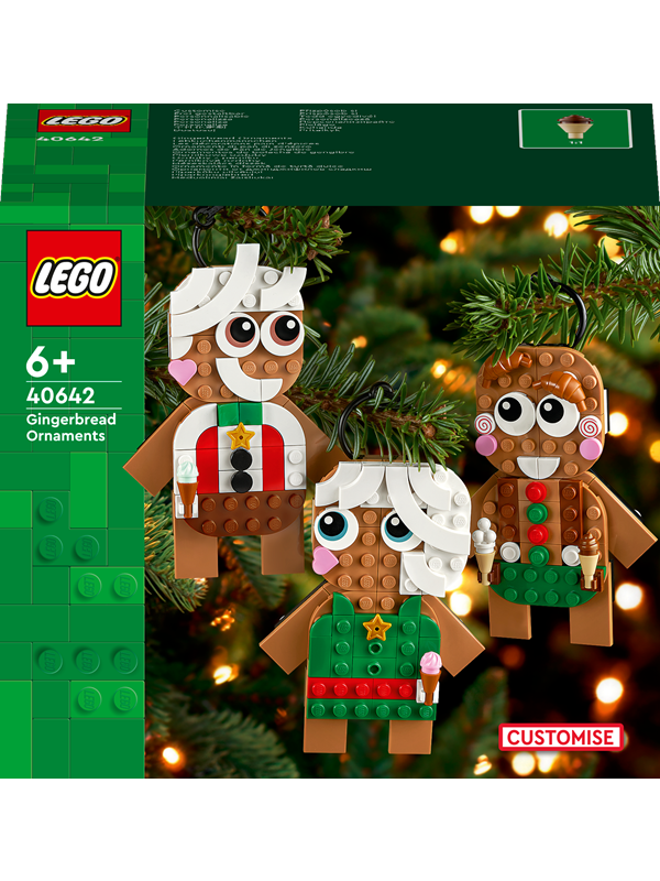 Lego 40642 Julpynt Med Pepparkakor