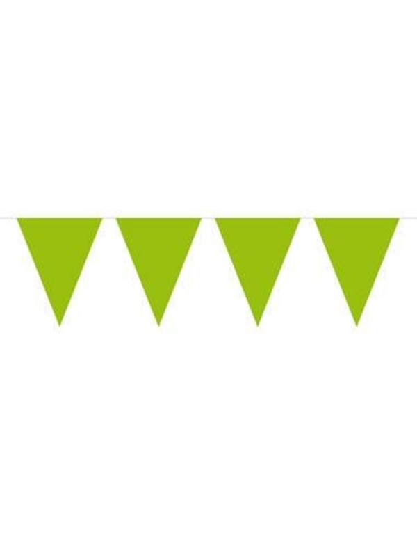 Folat BV Lime green bunting 10mtr.