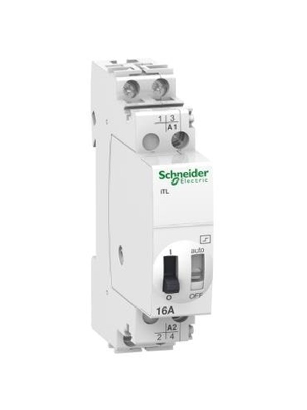 Schneider Electric Tick â€‹â€‹relay iTL 16A 2NO 48VAC/24VDC impulse pressure activation Width 18mm