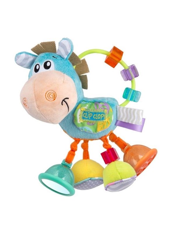 Playgro - Clip Clop Activity horse - Blue