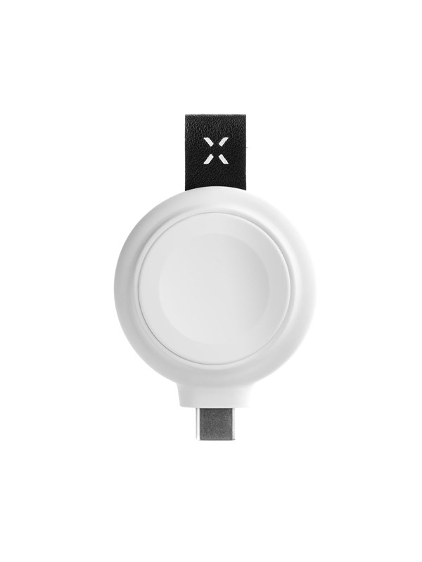 FIXED Trådlös USB-C laddare MFI för Apple Watch Vit