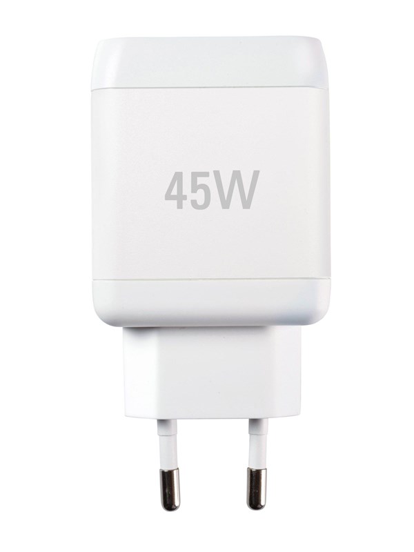 Vivanco Super Snabb Hemladdare För Samsung 45w Kabel